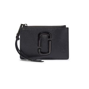 Marc jacobs The Snapshot DTM Zip Coated Leather Card Case